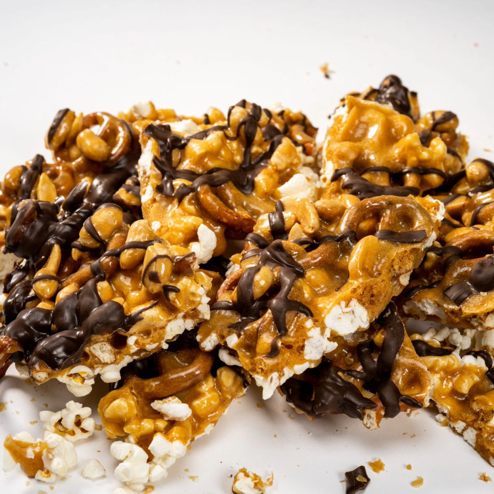 Poppin’ Time Popcorn Brittle Bark®