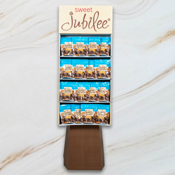 Caramel Sweet Knots Display Shipper (4.5 oz)