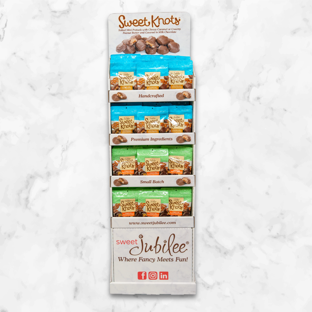 Assorted Sweet Knots Display Shipper (4.5 oz)