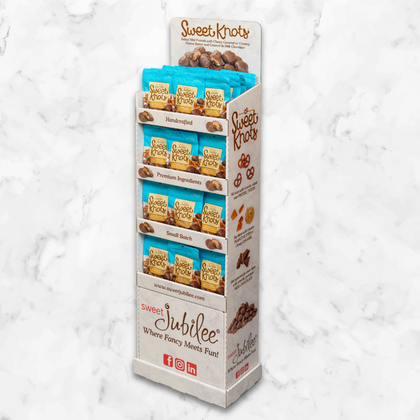 Caramel Sweet Knots Display Shipper (6.5 oz)