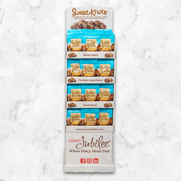 Caramel Sweet Knots Display Shipper (6.5 oz)