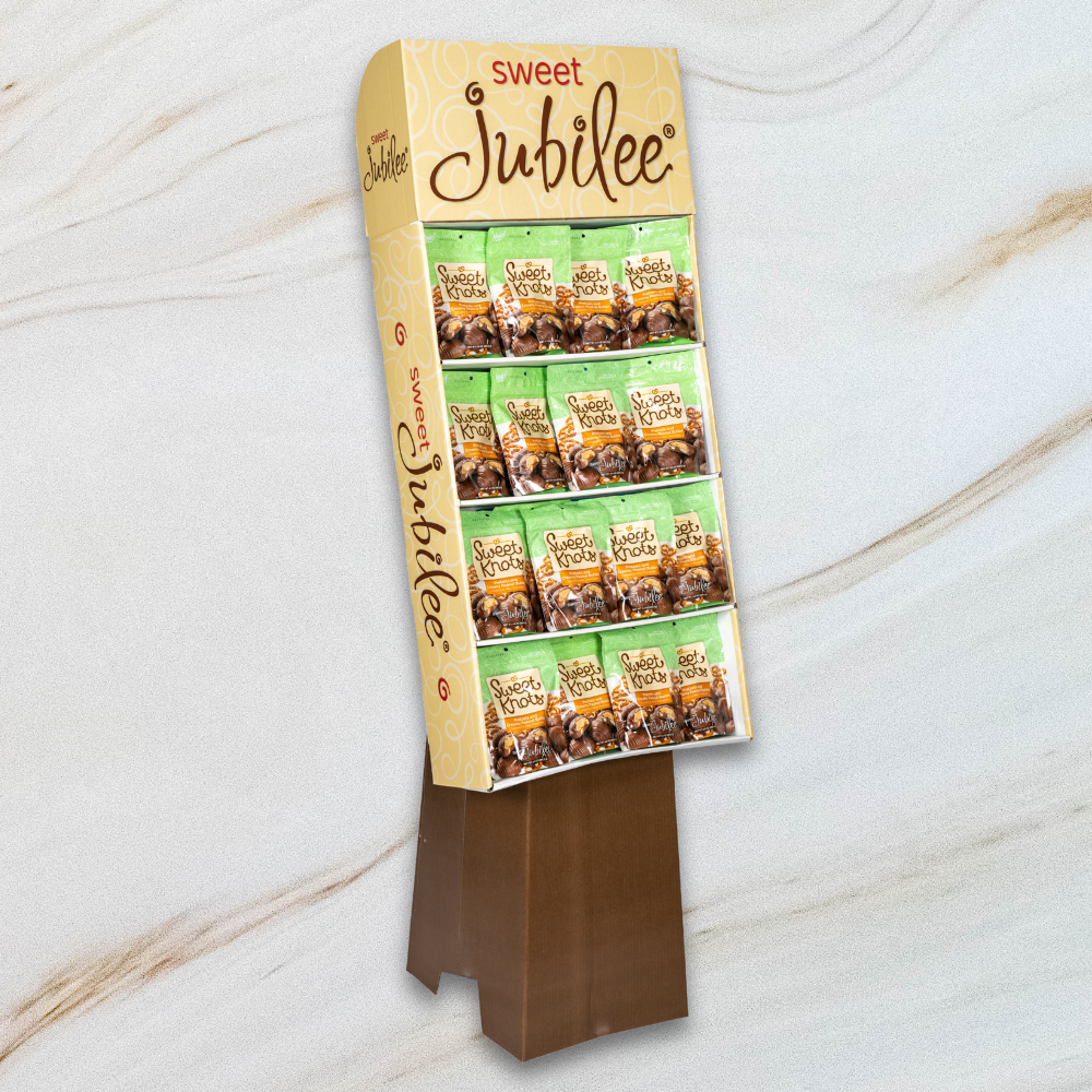 Peanut Butter Sweet Knots Display Shipper (6.5 oz)