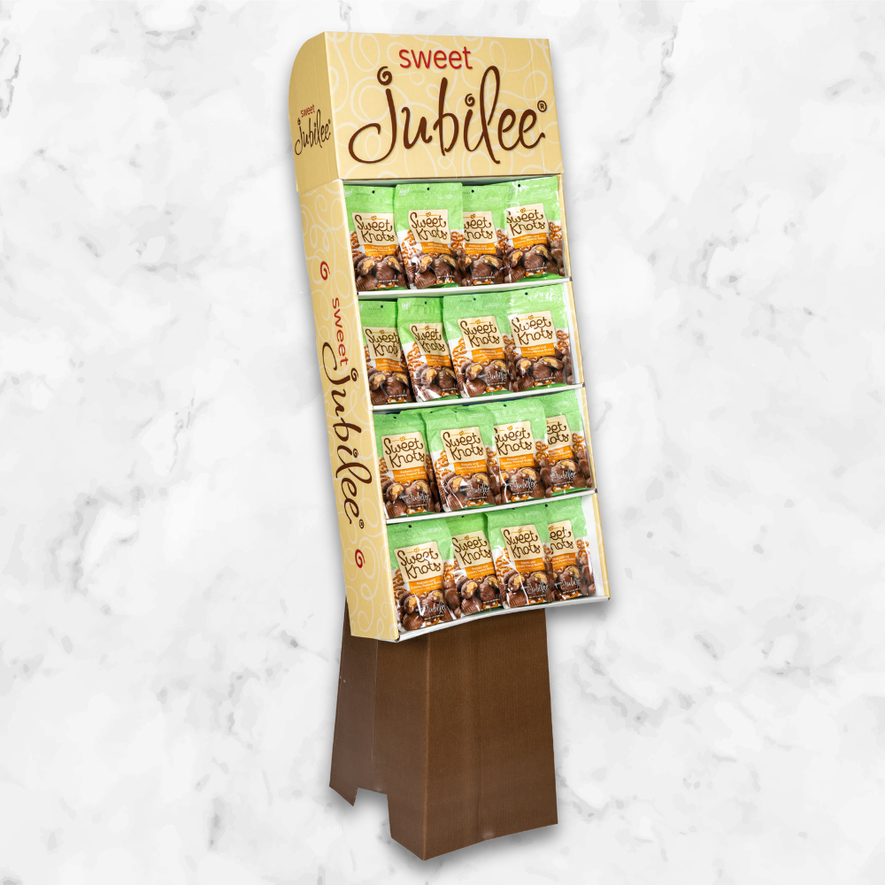 Peanut Butter Sweet Knots Display Shipper (6.5 oz)