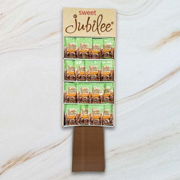 Peanut Butter Sweet Knots Display Shipper (6.5 oz)