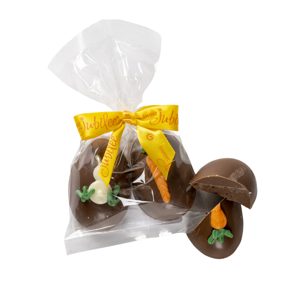 Solid Chocolate Easter Eggs