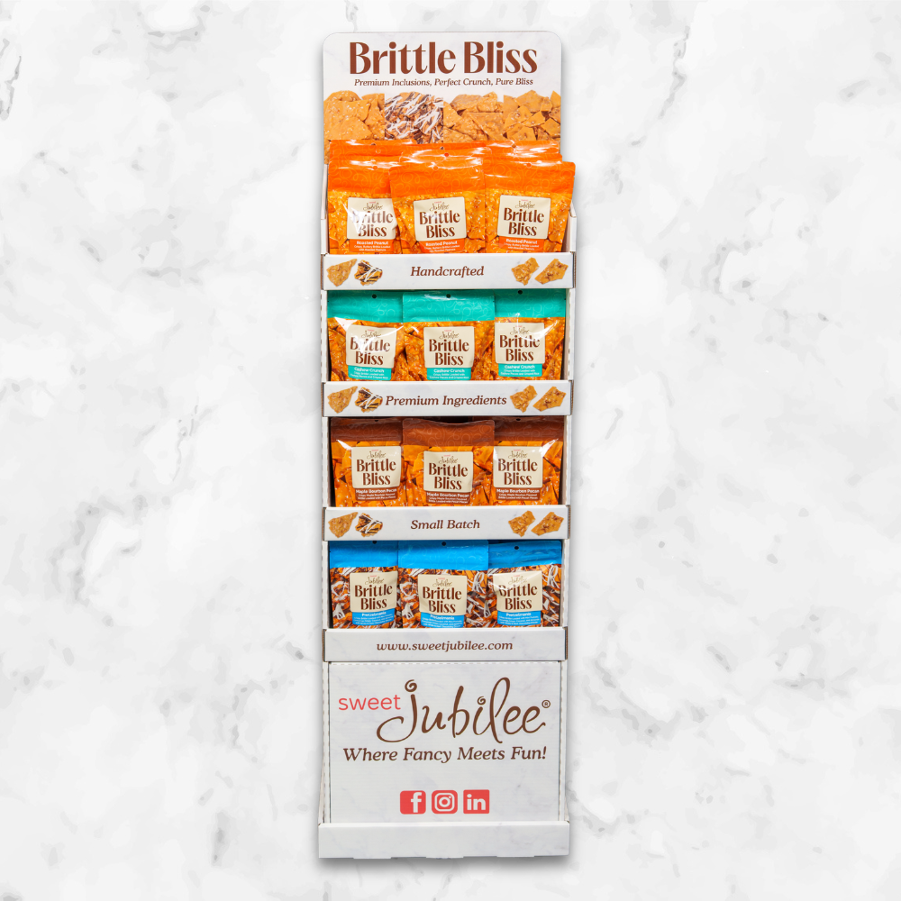Assorted Brittle Bliss Display Shipper