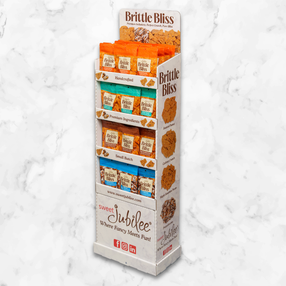 Assorted Brittle Bliss Display Shipper