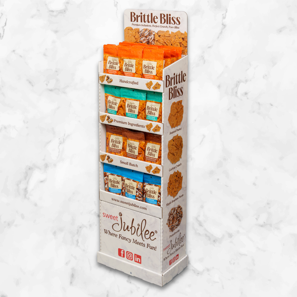 Assorted Brittle Bliss Display Shipper