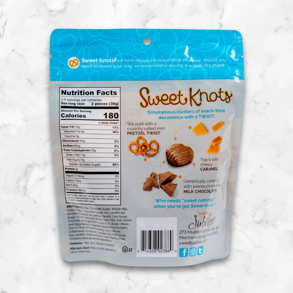 Caramel Sweet Knots 4.5 oz