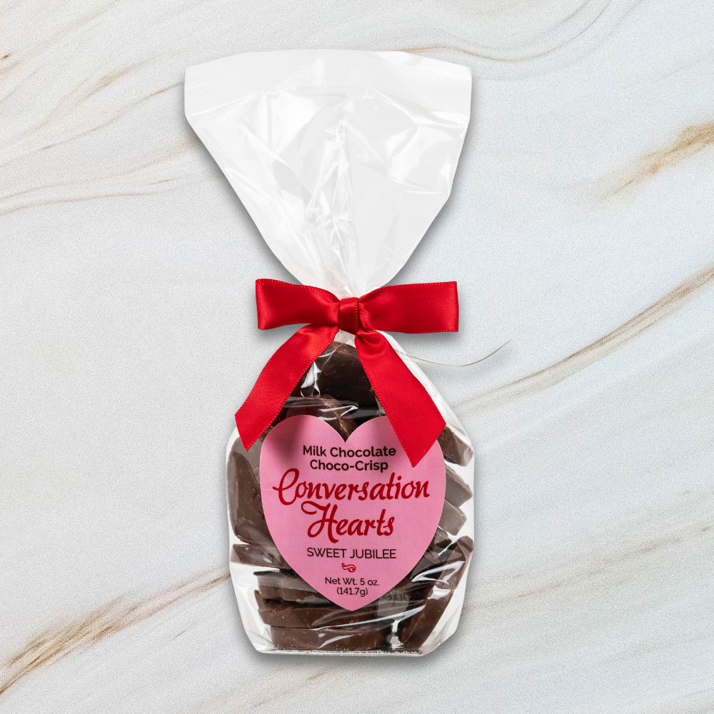 Choco-Crisp Conversation Hearts