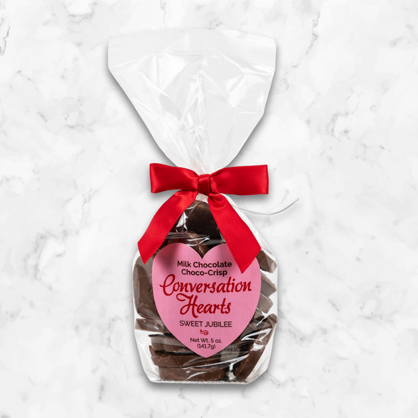 Choco-Crisp Conversation Hearts