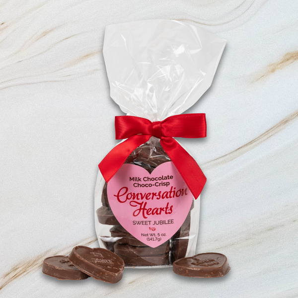 Choco-Crisp Conversation Hearts