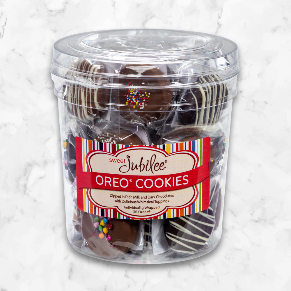 Chocolate Covered Oreo Cookies Tub