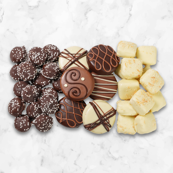 Gourmet Chocolate Covered Cookies Gift Box