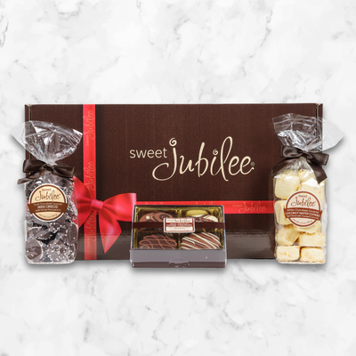 Gourmet Chocolate Covered Cookies Gift Box