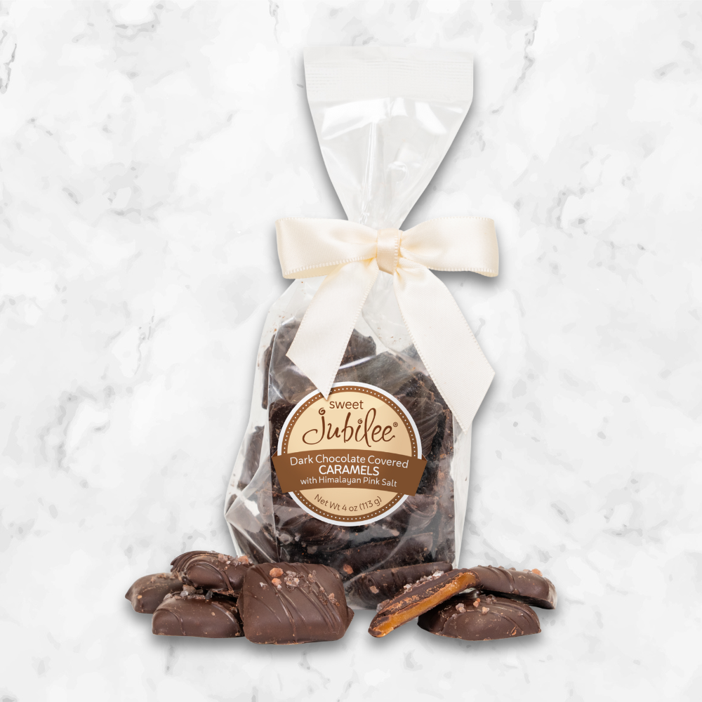Dark Chocolate Covered Caramels