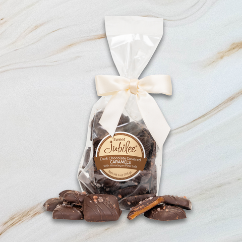 Dark Chocolate Covered Caramels