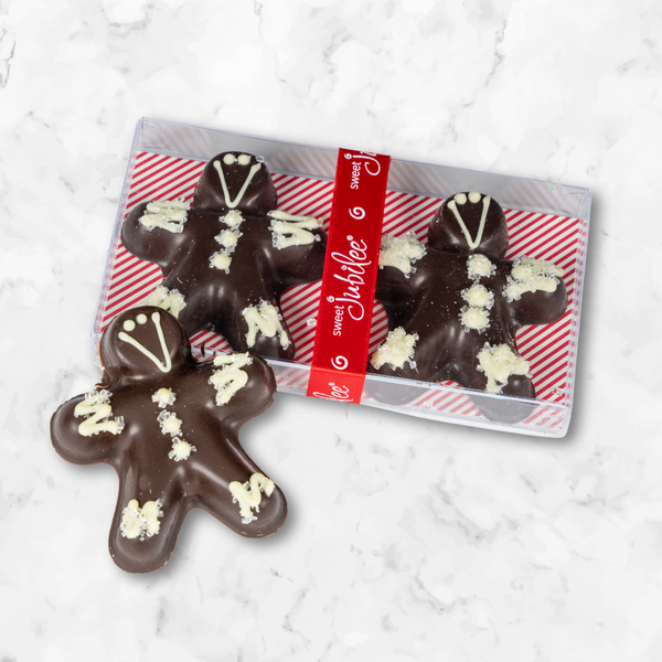 Dark Chocolate Gingerbread Boys