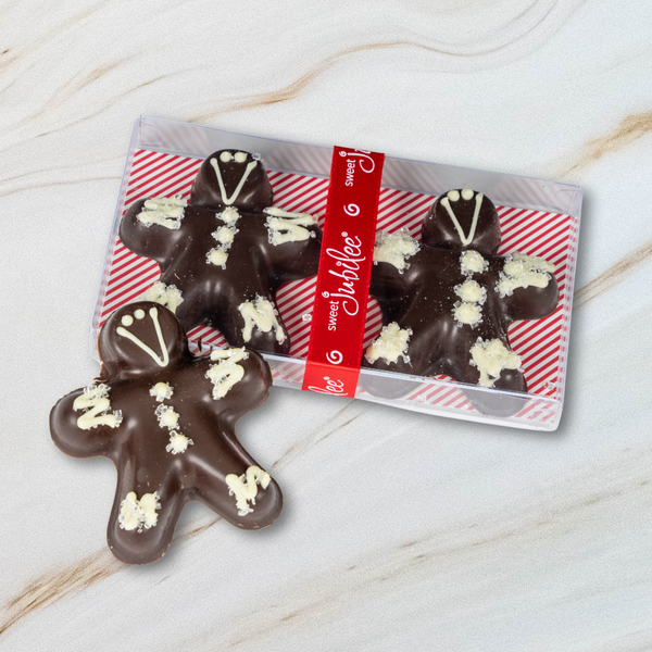 Dark Chocolate Gingerbread Boys