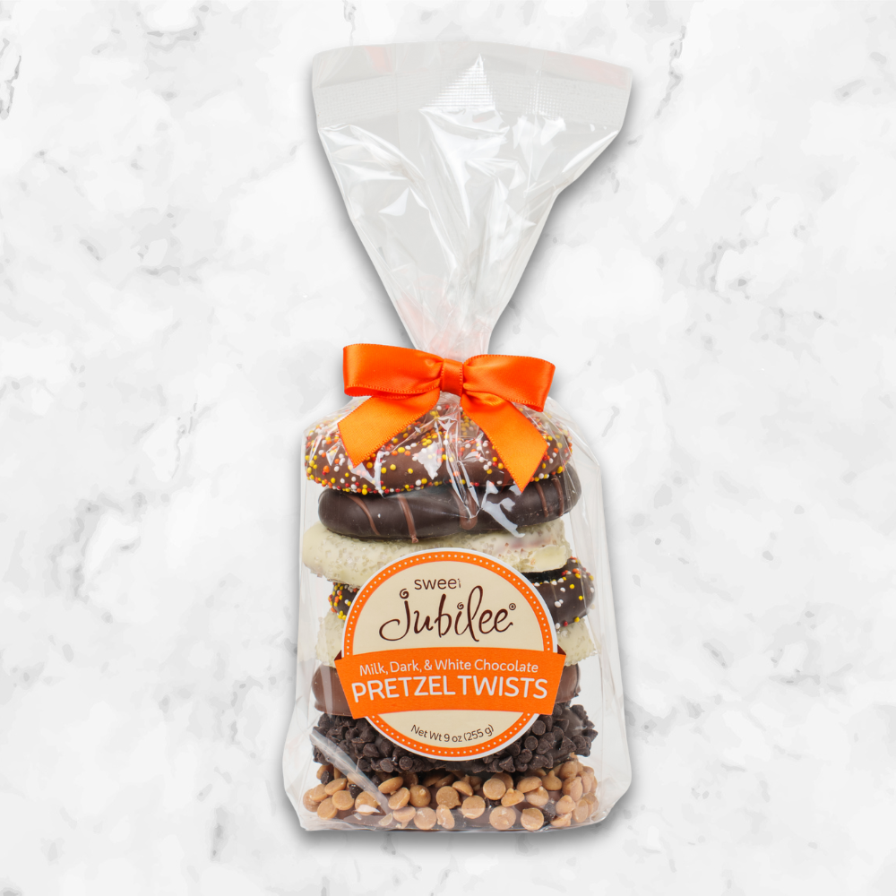 Fall Pretzel Stack Gift Bag