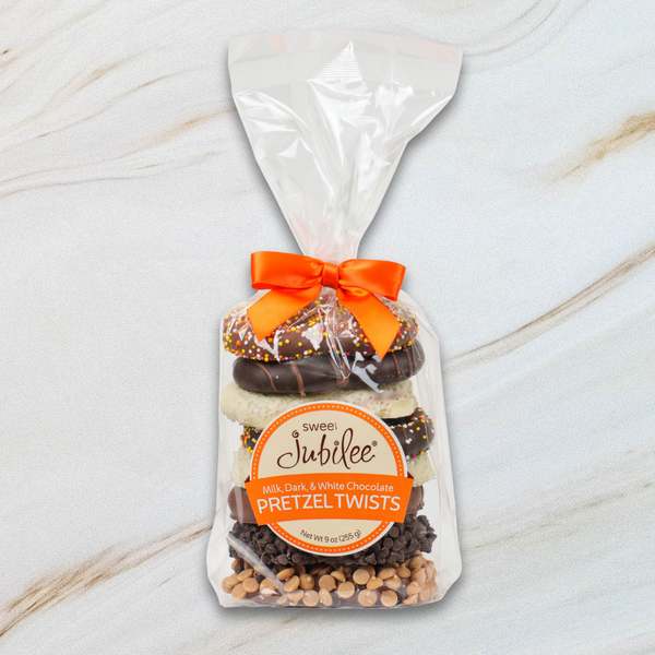 Fall Pretzel Stack Gift Bag