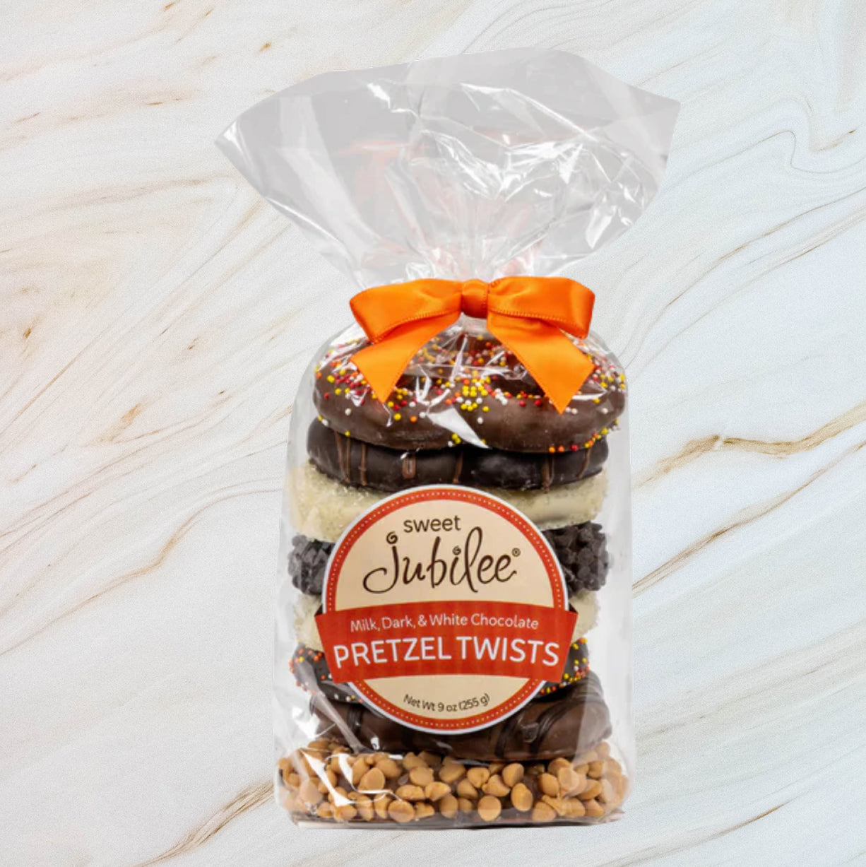 Fall Pretzel Stack Gift Bag