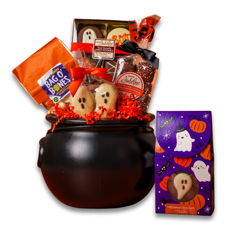 Gourmet Halloween Chocolate Gift Cauldron