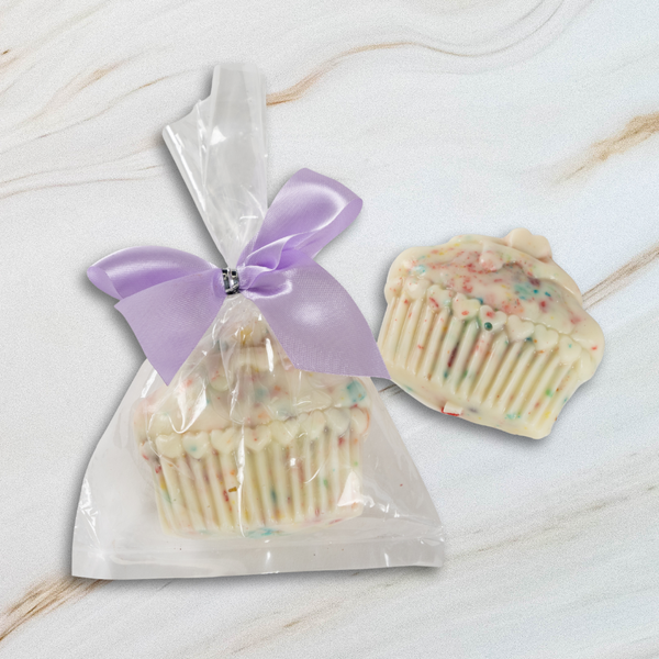 Fruity Pebble Filled White Chocolate Cupcakes