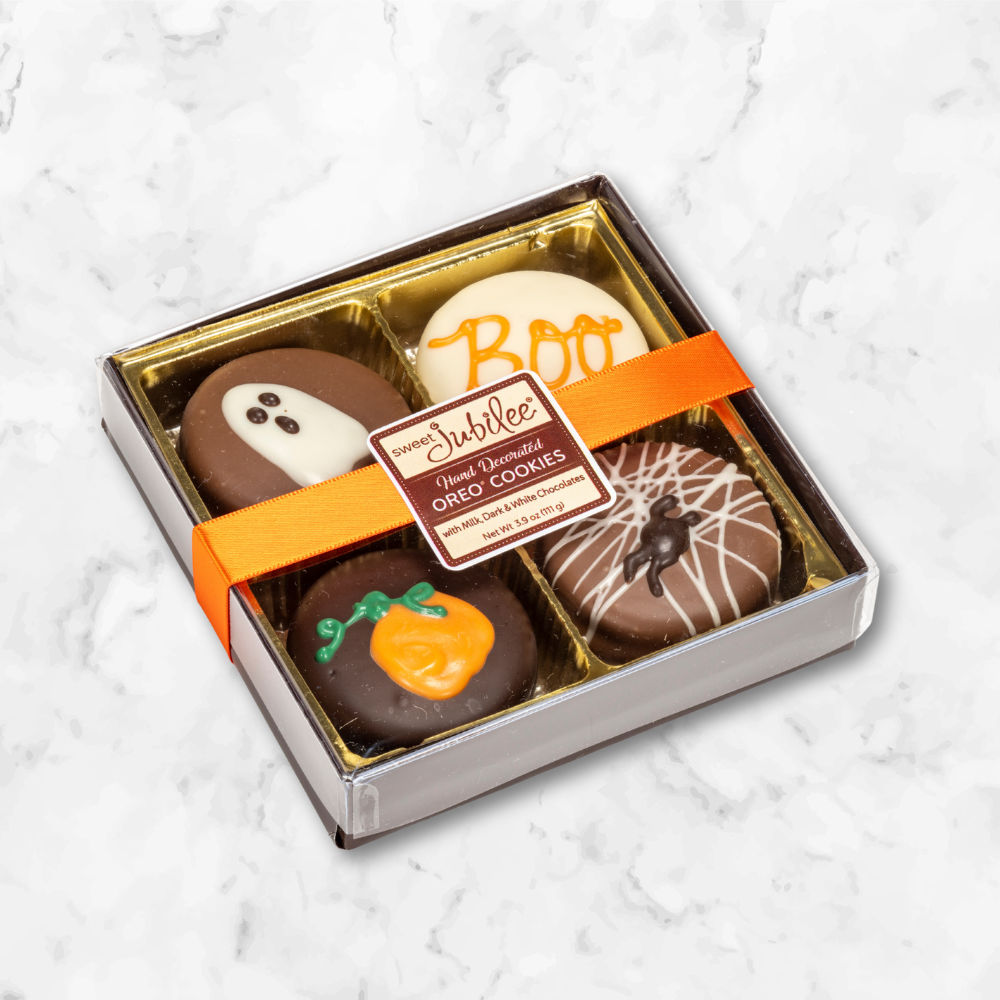 Halloween Chocolate Covered Oreo Cookie Box