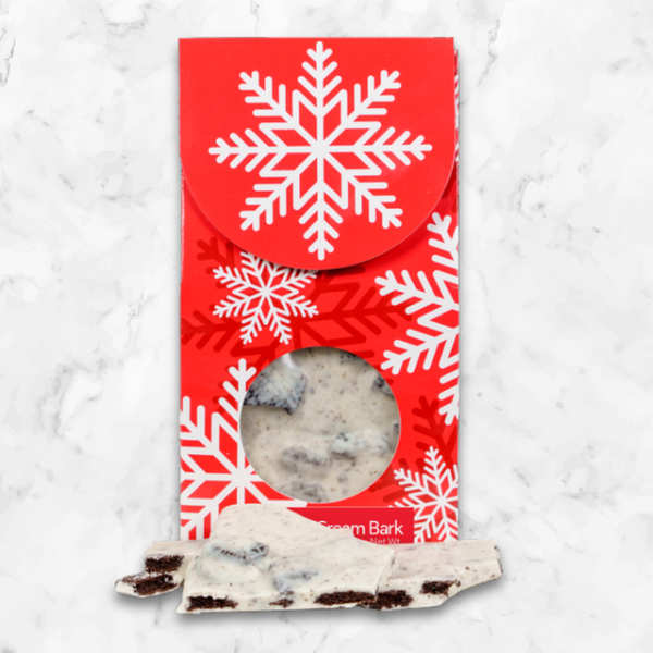 Holiday Cookies and Cream Bark