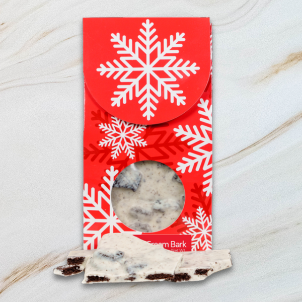 Holiday Cookies and Cream Bark