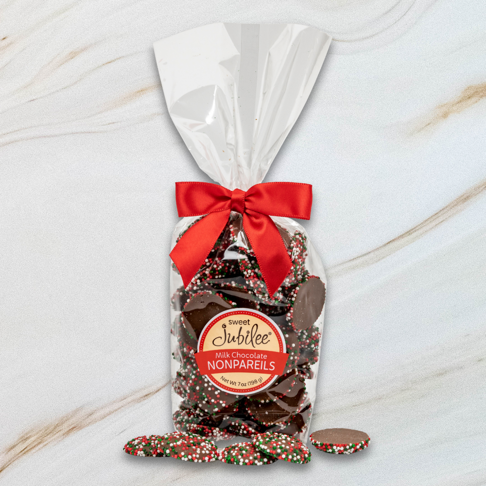 Holiday Milk Chocolate Nonpareils