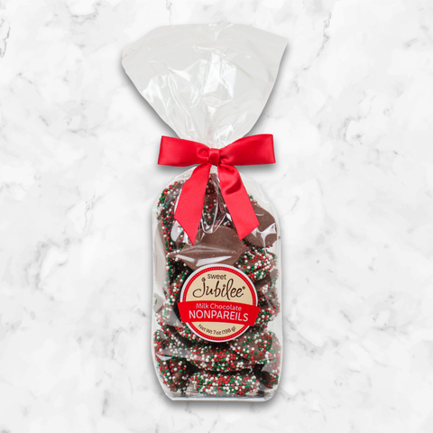 Holiday Milk Chocolate Nonpareils