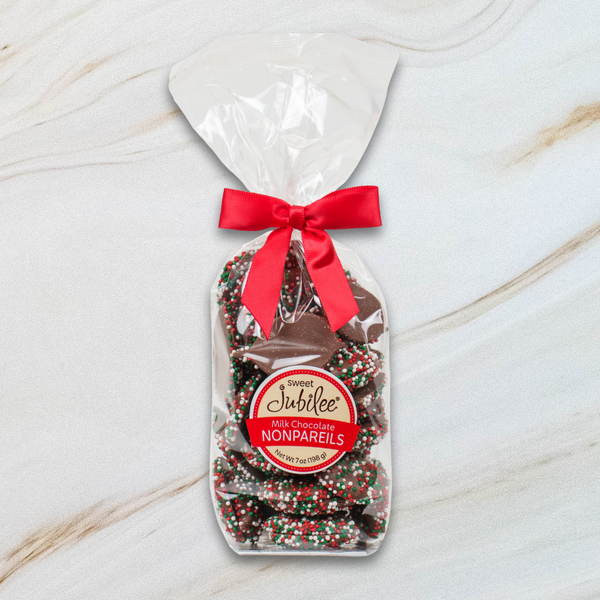 Holiday Milk Chocolate Nonpareils
