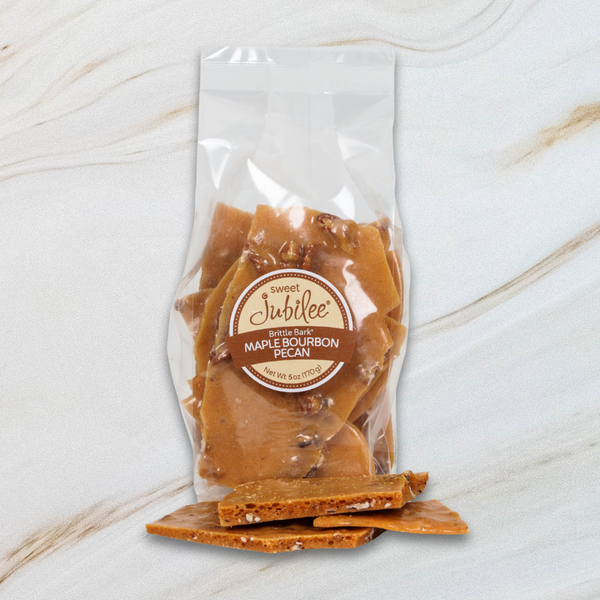 Maple Bourbon Pecan Brittle