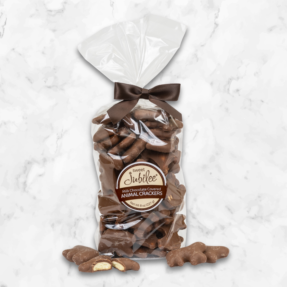 Milk Chocolate Covered Animal Crackers