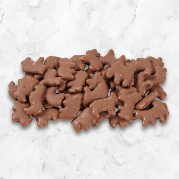 Milk Chocolate Covered Animal Crackers