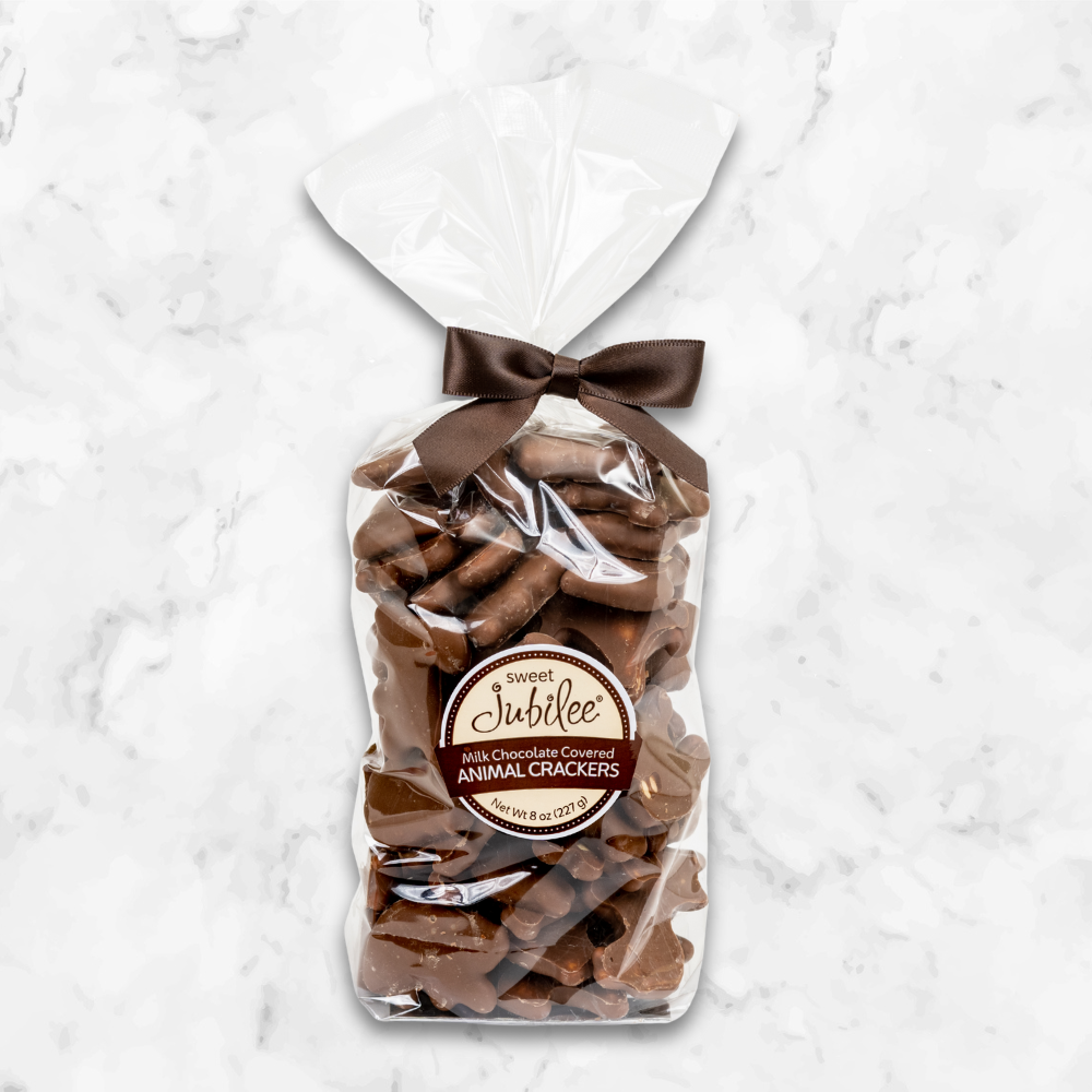 Milk Chocolate Covered Animal Crackers