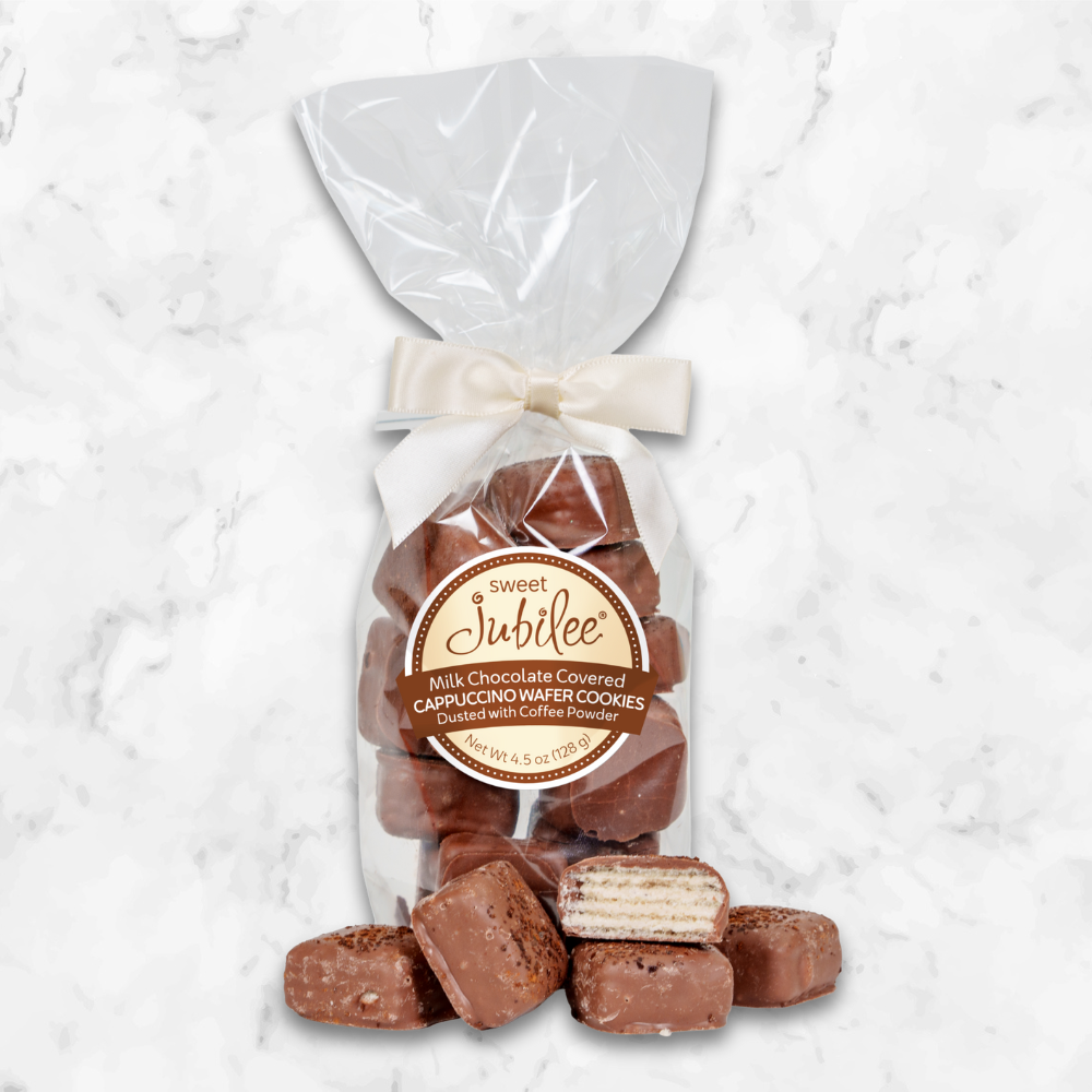 Milk Chocolate Covered Cappuccino Wafer Cookies