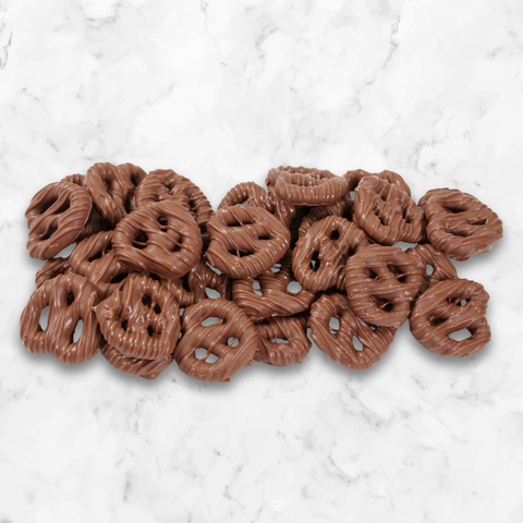 Milk Chocolate Covered Mini Pretzel Twists