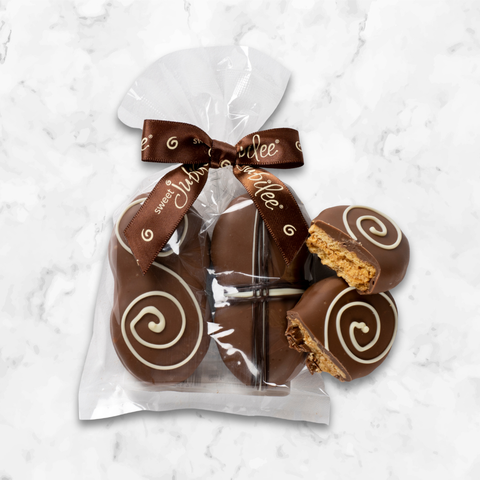 Milk Chocolate Covered Nutter Butter Cookies