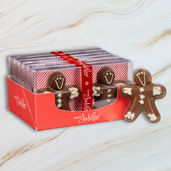 Milk Chocolate Gingerbread Boys