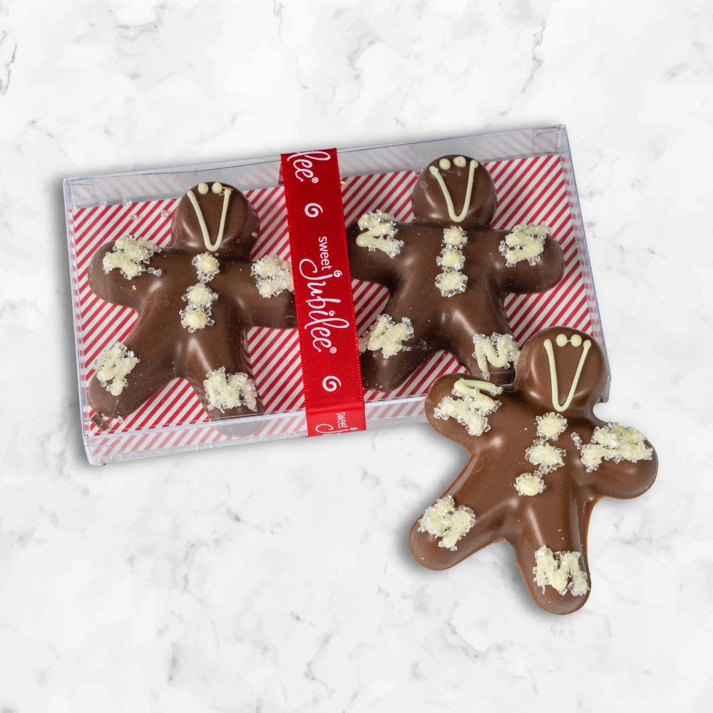 Milk Chocolate Gingerbread Boys