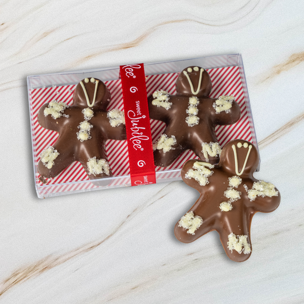 Milk Chocolate Gingerbread Boys