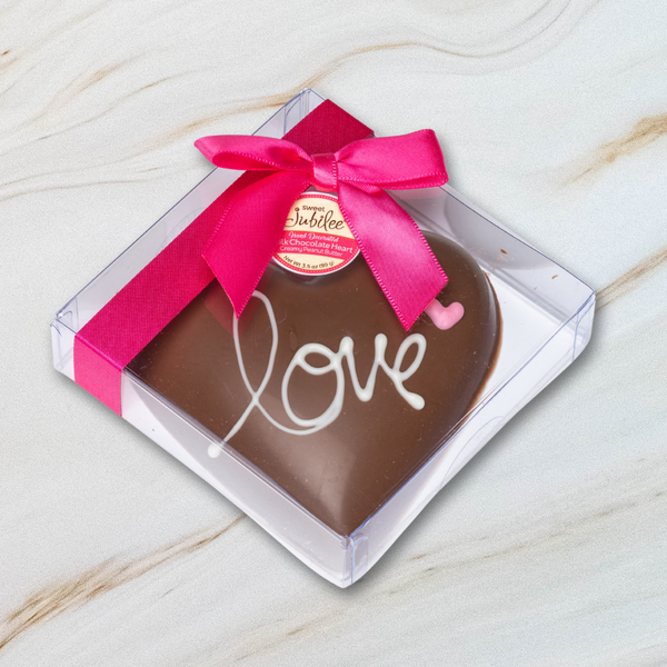 Peanut Butter Filled Milk Chocolate Heart