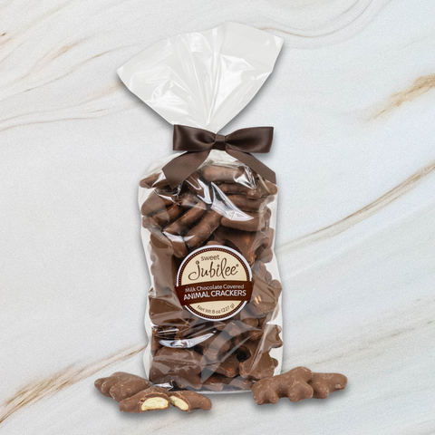 Milk Chocolate Covered Animal Crackers