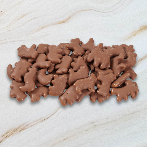 Milk Chocolate Covered Animal Crackers