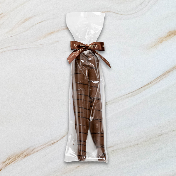 Milk Chocolate Covered Caramel Pretzel Rods