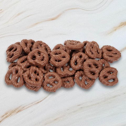 Milk Chocolate Covered Mini Pretzel Twists