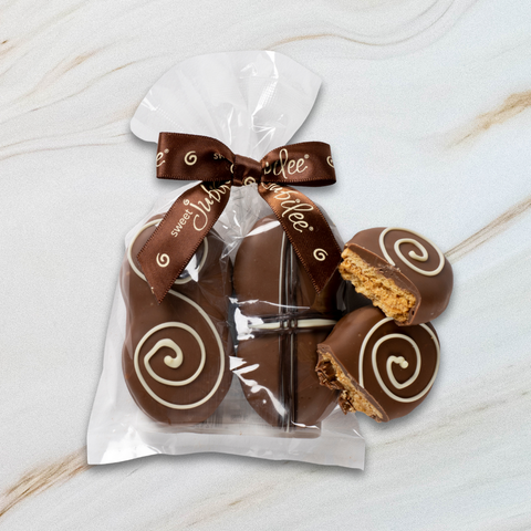 Milk Chocolate Covered Nutter Butter Cookies